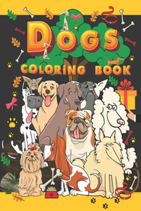 Dogs Coloring Book