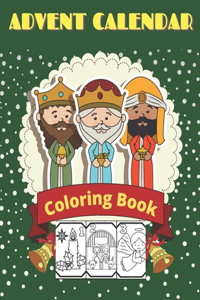 Advent Calendar Coloring Book