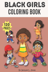 Black Girls Coloring Book