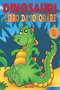 Dinosauri Libro Da Colorare Da 3 a 6 Anni