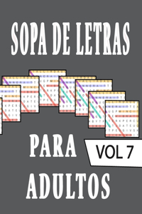 Sopa de Letras Para Adultos