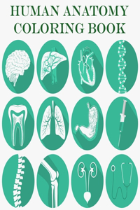 Human anatomy coloring book