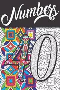 Coloring Book Numbers For Adults