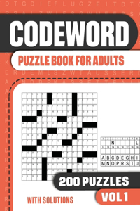 Codeword Puzzle Book for Adults