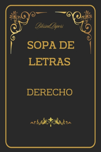 Sopa de letras. Derecho I