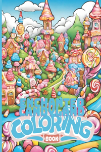 Enchanted Candyland Coloring Book