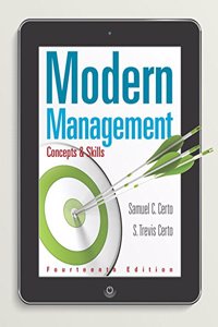 Modern Management: Concepts and Skills