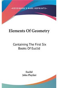Elements Of Geometry