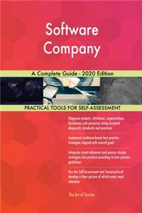 Software Company A Complete Guide - 2020 Edition