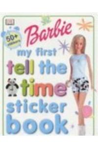 Barbie My First Tell The Time Sticker Bo