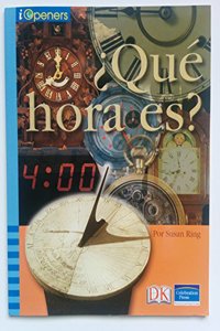 Spanish Iopeners Que Hora Es? Grade 5 2006c