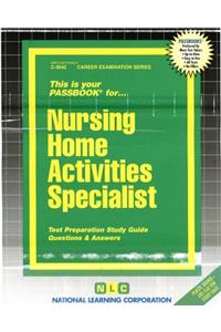 Nursing Home Activities Specialist