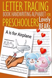 Letter Tracing Book Handwriting Alphabet for Preschoolers Lovely Bear
