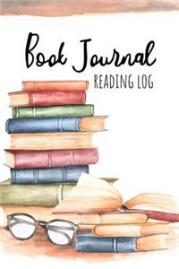 Book journal Reading log