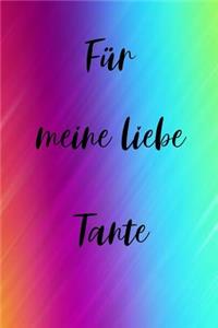 Für meine liebe Tante
