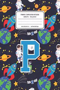 Primary Composition Notebook Grades K-2 Story Journal P