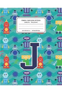 Primary Composition Notebook Grades K-2 Story Journal J