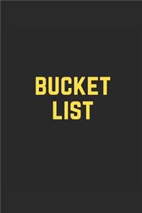 Bucket List