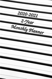 2020-2021 2-Year Monthly Planner 6x9