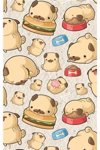 Kawaii Pug Notebook