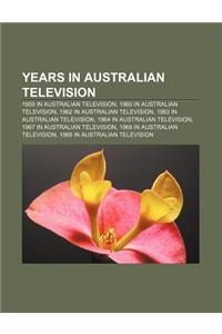Years in Australian Television