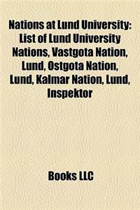 Nations at Lund University
