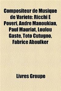 Compositeur de Musique de Varit