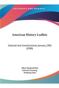 American History Leaflets