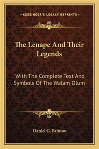 Lenape And Their Legends