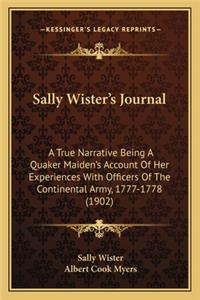 Sally Wister's Journal