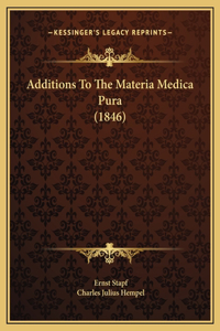 Additions To The Materia Medica Pura (1846)