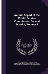 Annual Report of the Public Service Commission, Second District, Volume 3