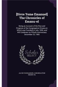 [Divre Yeme Emanuel] The Chronicles of Emanu-el