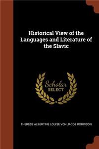 Historical View of the Languages and Literature of the Slavic