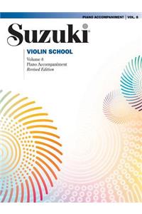 Suzuki Violin School, Vol 8: Piano Acc.