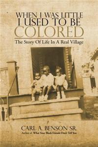 When I Was Little I Used to Be Colored