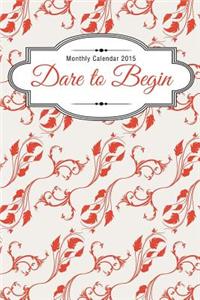 Monthly Calendar 2015