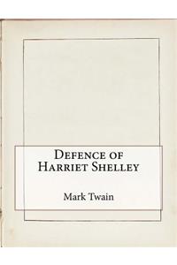 Defence of Harriet Shelley