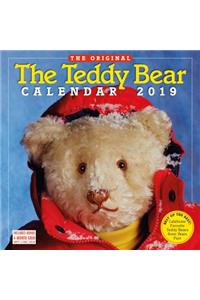 2019 the Teddy Bear Calendar Wall Calendar