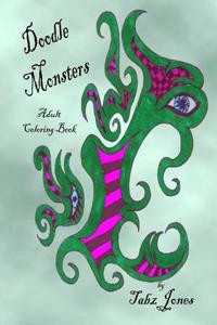 Doodle Monsters Adult Coloring Book