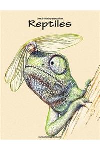 Livre de coloriage pour adultes Reptiles 1