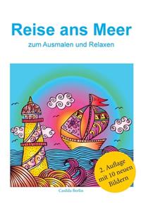 REISE ans Meer zum Ausmalen und Relaxen