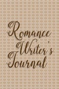 Writer's Notebook - Romance Writer's Journal (Light Brown)
