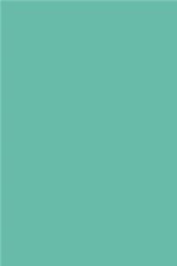 Journal Light Emerald Simple Plain Light Emerald