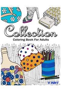 Collection Coloring Book for Adults Relaxation