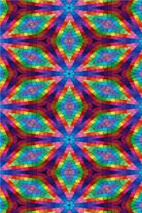 Journal Colorful Kaleidoscope Design