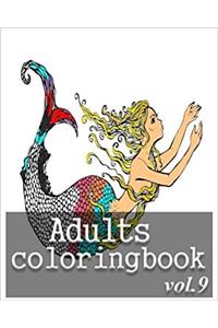 Adult Coloring Book: Stress Relieving Coloring Book: 9