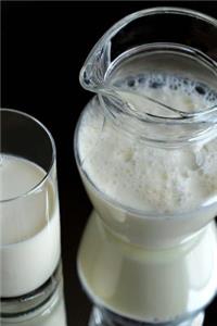 Fresh Milk in a Glass and Pitcher Journal