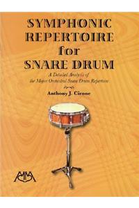 Symphonic Repertoire for Snare Drum