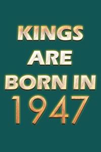 Kings Are Born In 1947 Notebook